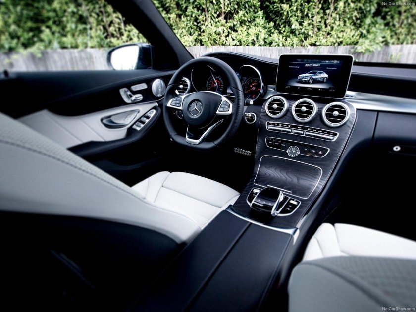 Mercedes Benz c class w205 салон