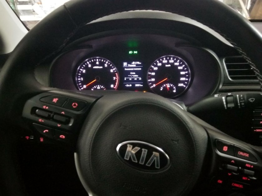 Приборная панель Киа Рио 4