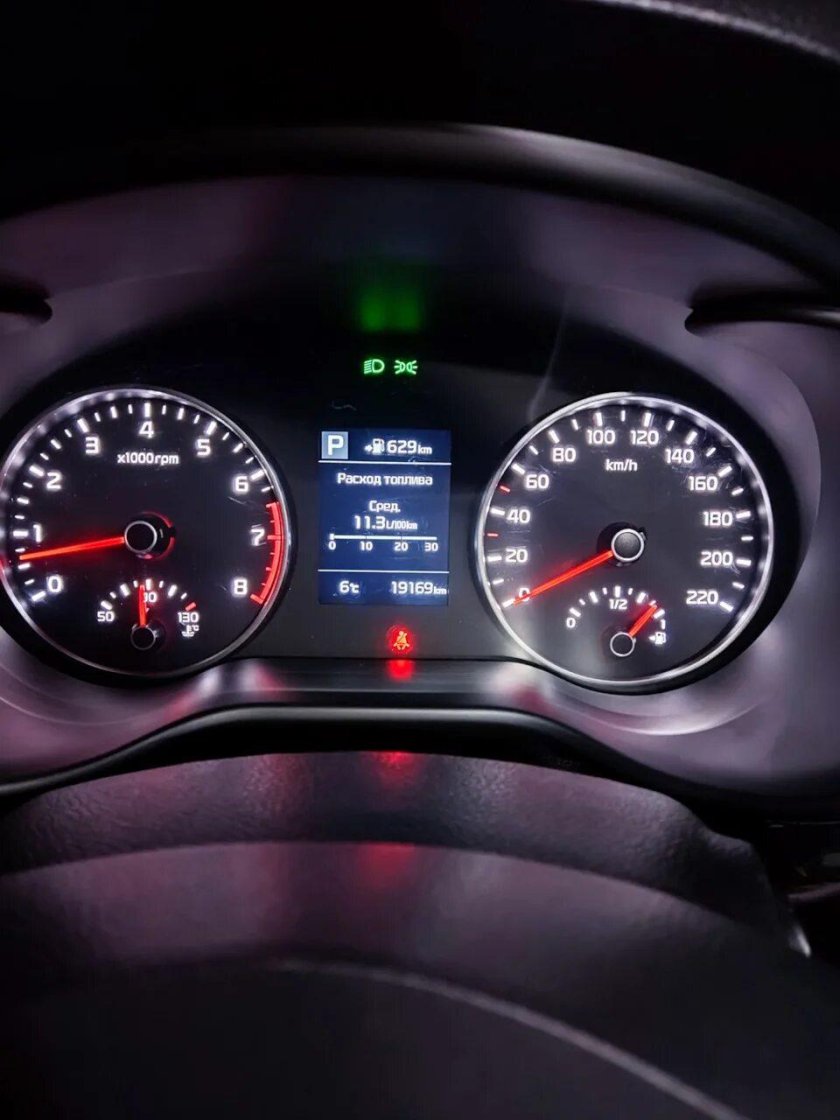 Приборная панель супервижн Киа Рио 4