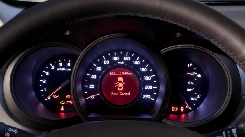 Приборная панель Kia Rio 2013