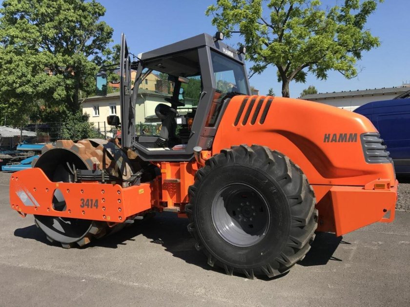 Каток Hamm 3414