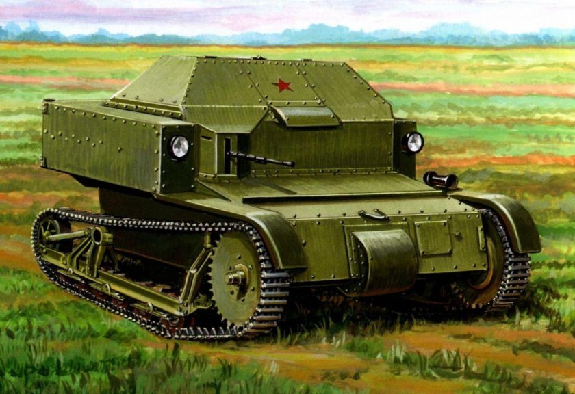 Т-27 танк СССР