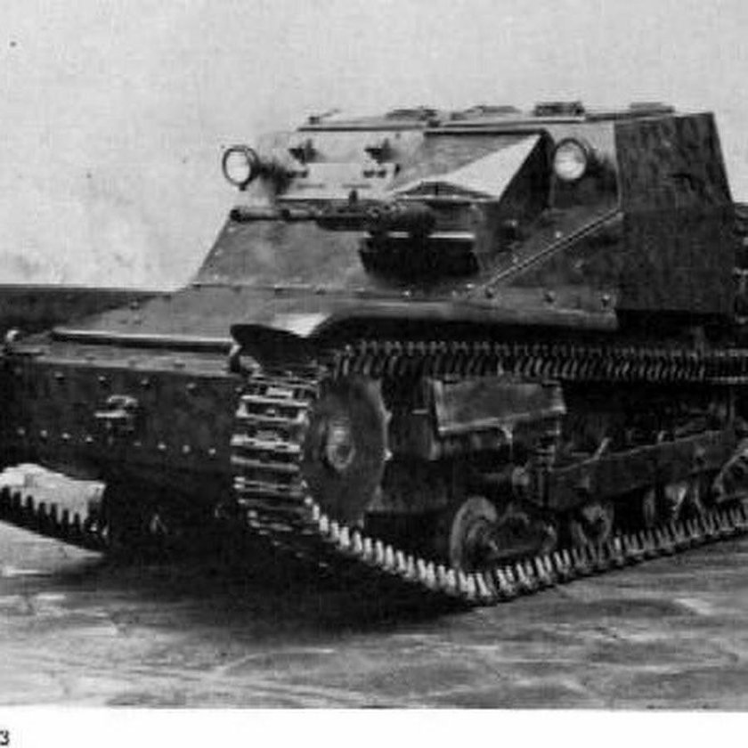 Итальянская танкетка l3 (cv3/33)