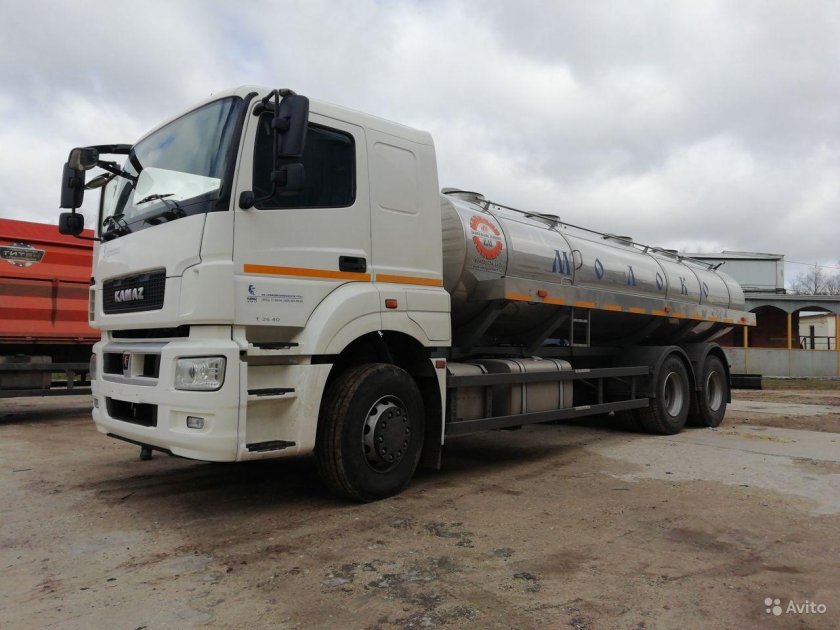 КАМАЗ молоковоз 14 кубов