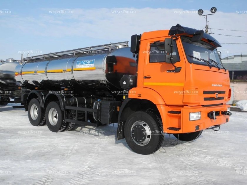 КАМАЗ 65115 молоковоз