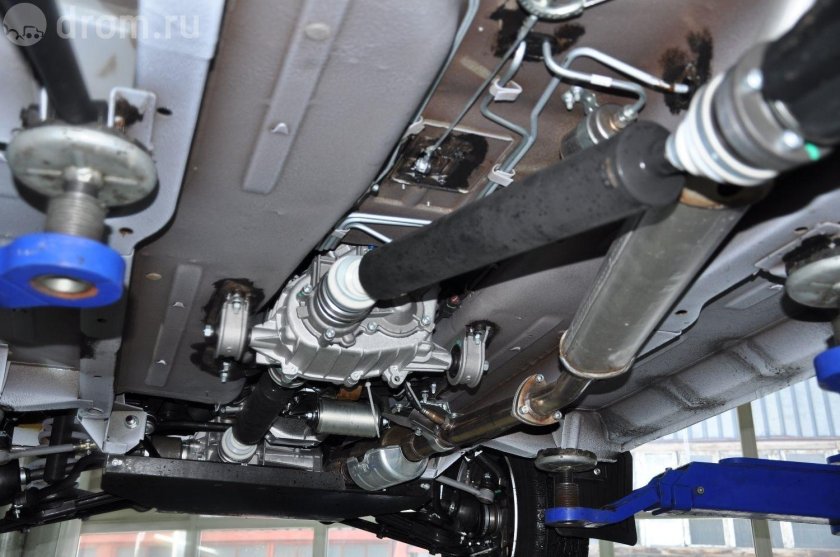 Нива 21214 снизу