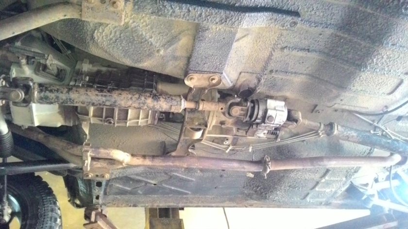 ИЖ Ода 4х4 трансмиссия