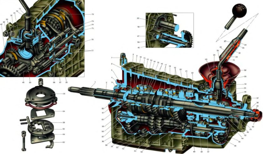 КПП ВАЗ 21213 Нива