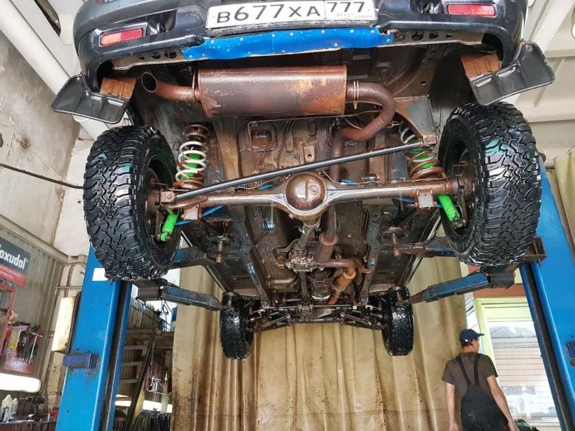 Днище Нива 21214