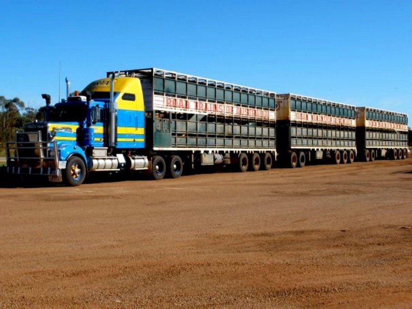 Автопоезда в Австралии