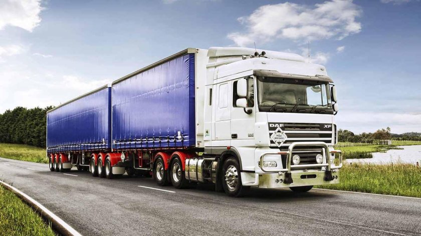 Автопоезда Австралии Даф