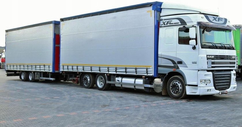 Даф 105 Тандем 120 кубов