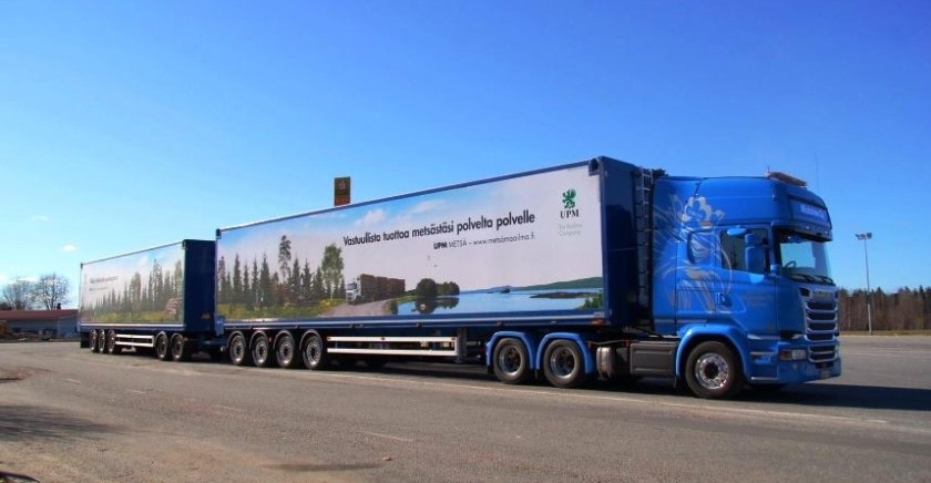 Щеповоз Скания