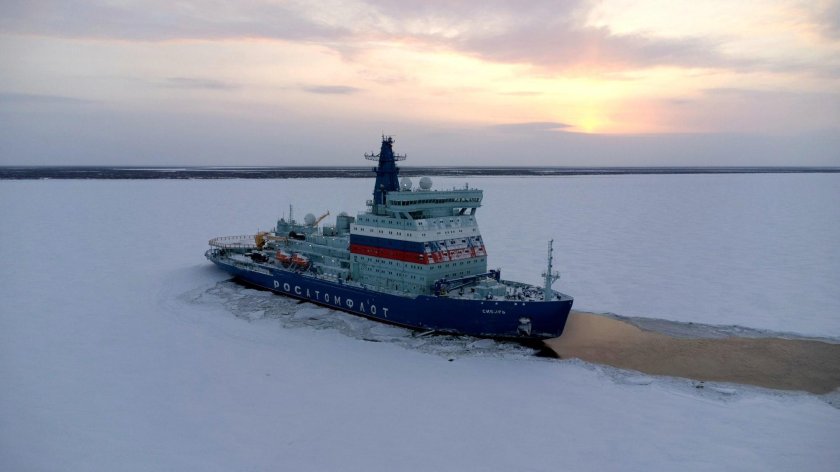 Атомный ледокол Таймыр