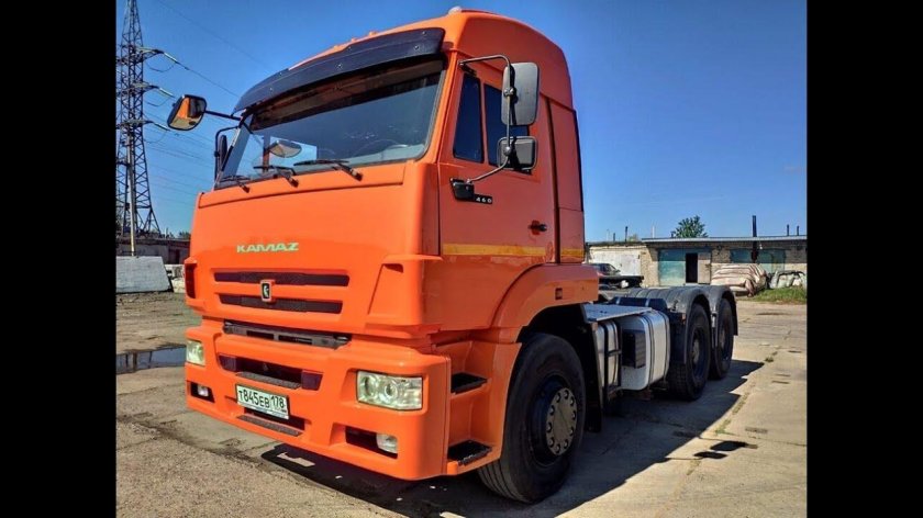 КАМАЗ 6460 73 самосвал