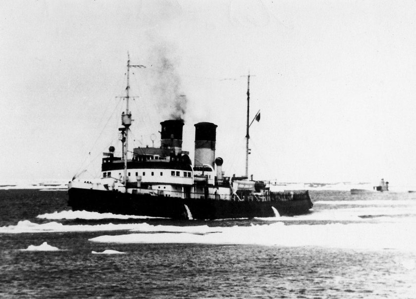 Ледокольный пароход Сибиряков