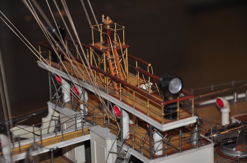 Модель крейсера Варяг в ЦВММ