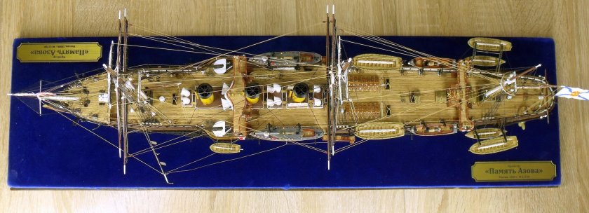 Модель крейсера Рюрик 2