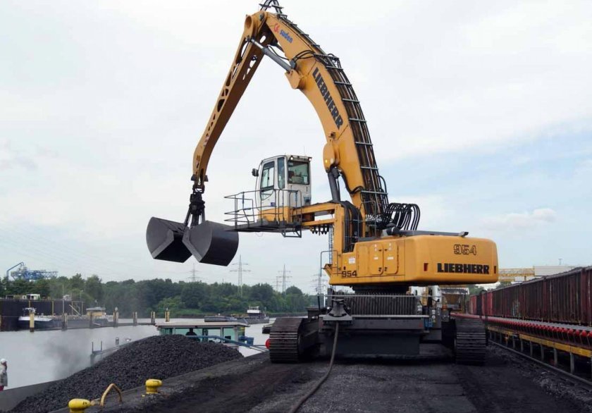 Либхер перегружатель а 954 c