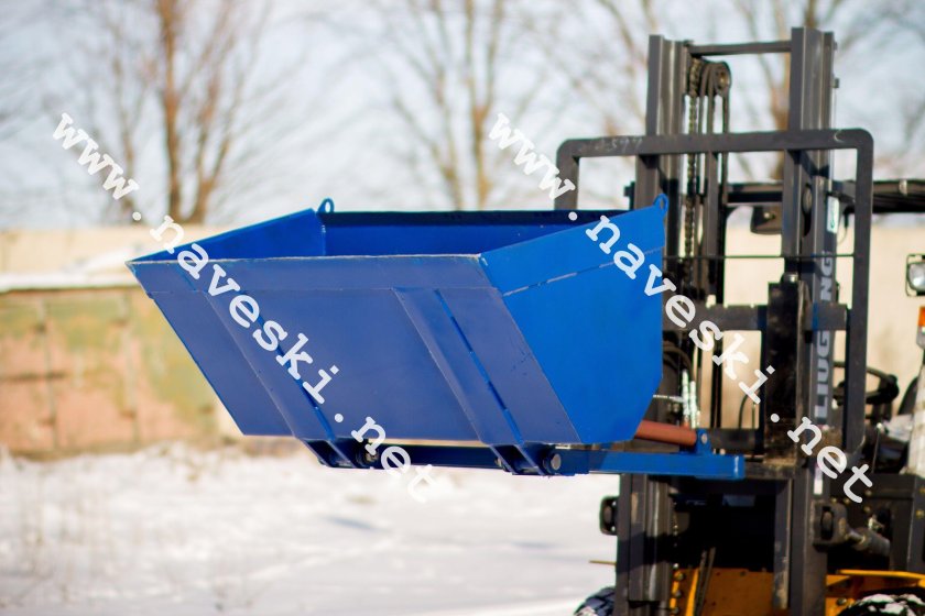 Ковш самоопрокидывающийся для вилочного погрузчика