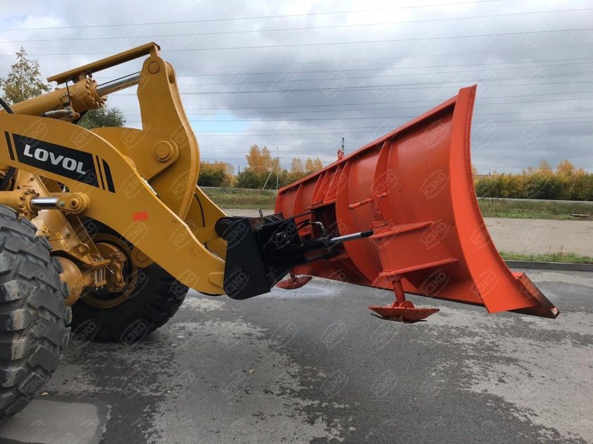 Отвал на фронтальный погрузчик 342с