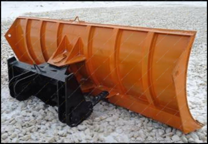 Поворотный отвал на погрузчик SDLG