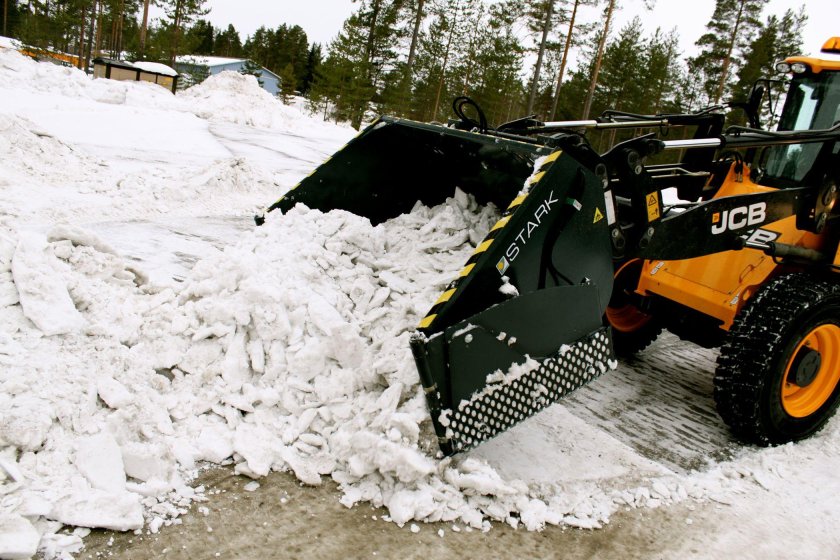 Ковш Снеговой на мини погрузчик