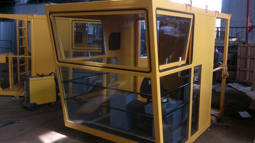 КБ 405 кабина внутри