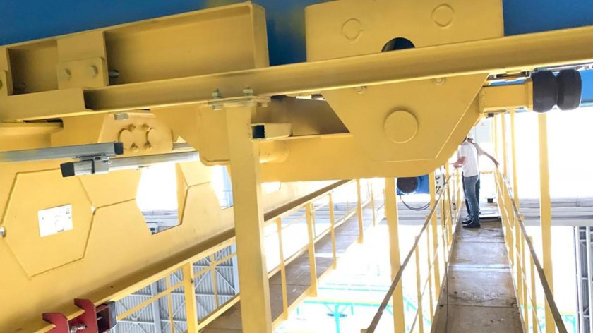 Кран мостовой подвесной