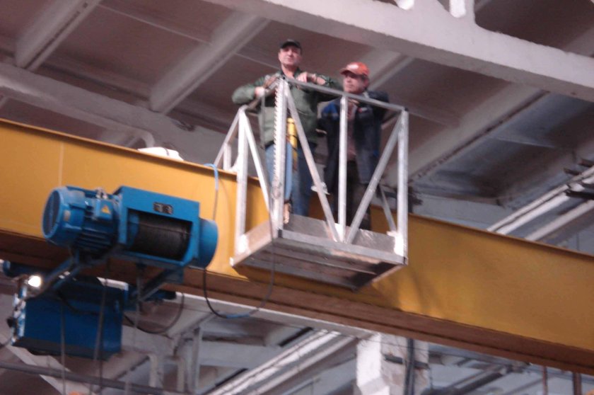 Люлька для ремонта монорельсовых путей л-02-200