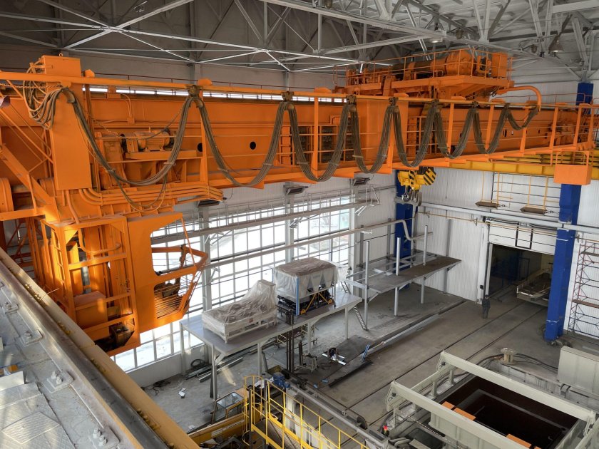 Мостовой двухбалочный кран