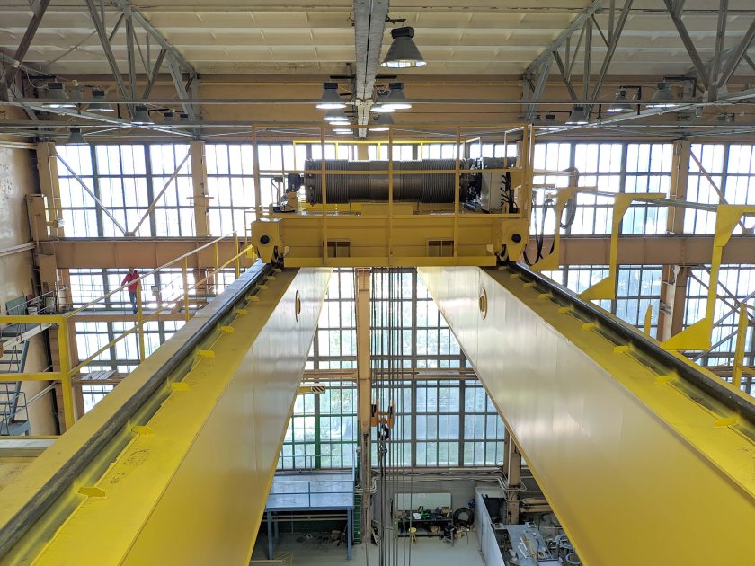 Двухбалочный мостовой кран