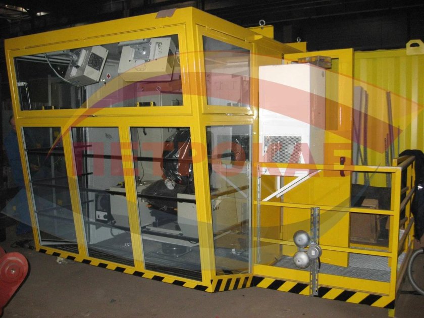 Кабина управления мостового крана