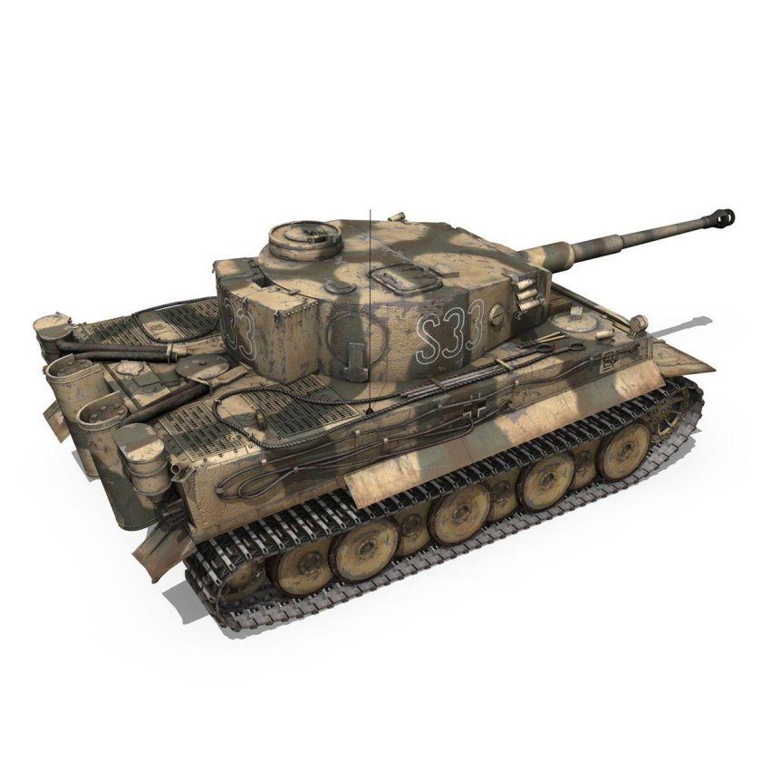 Камуфляж танка тигр 1 на 1943