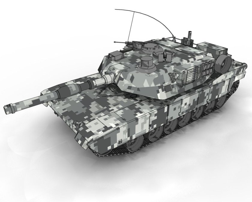 M1 Abrams камуфляж