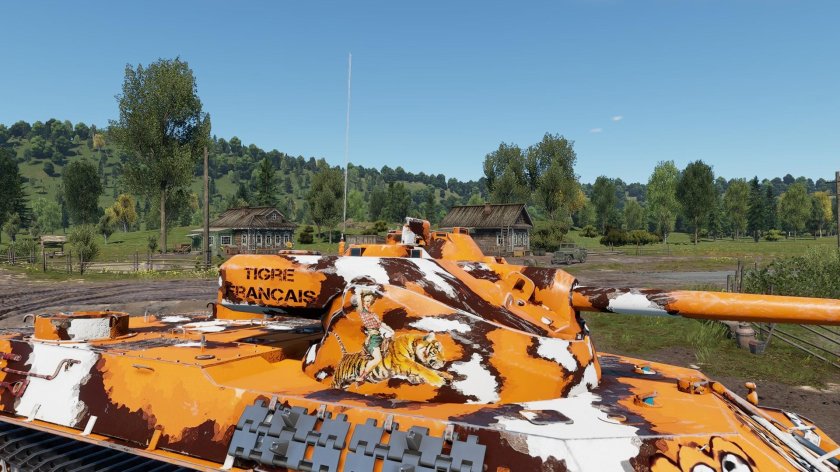 Тигр 2 вар тандер камуфляжи