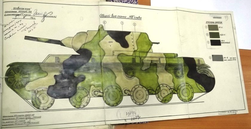 Камуфляж техники РККА В 1941