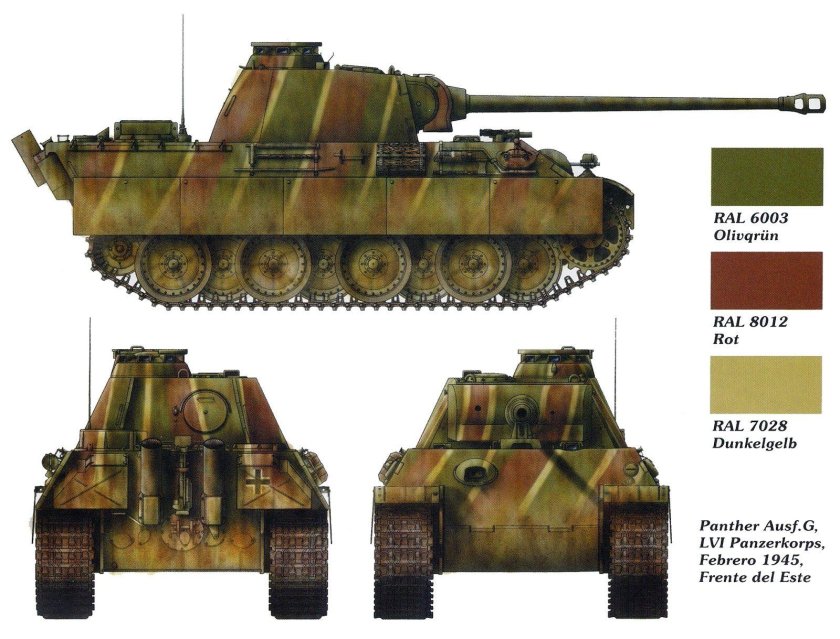 Пантера g танк
