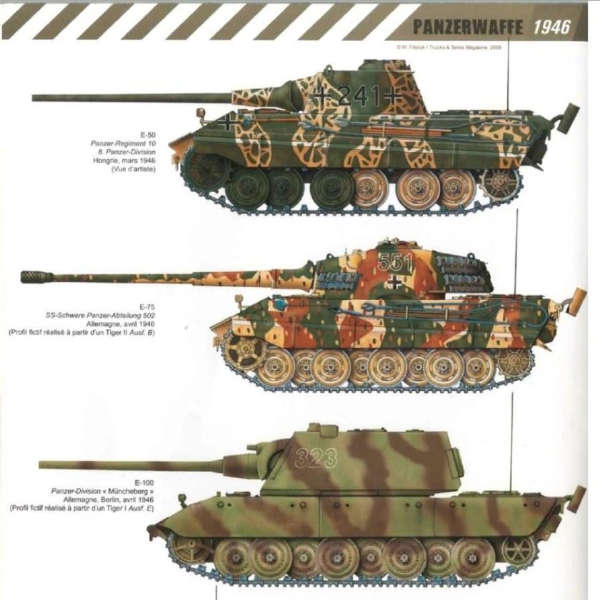 Камуфляж танков вермахта второй мировой