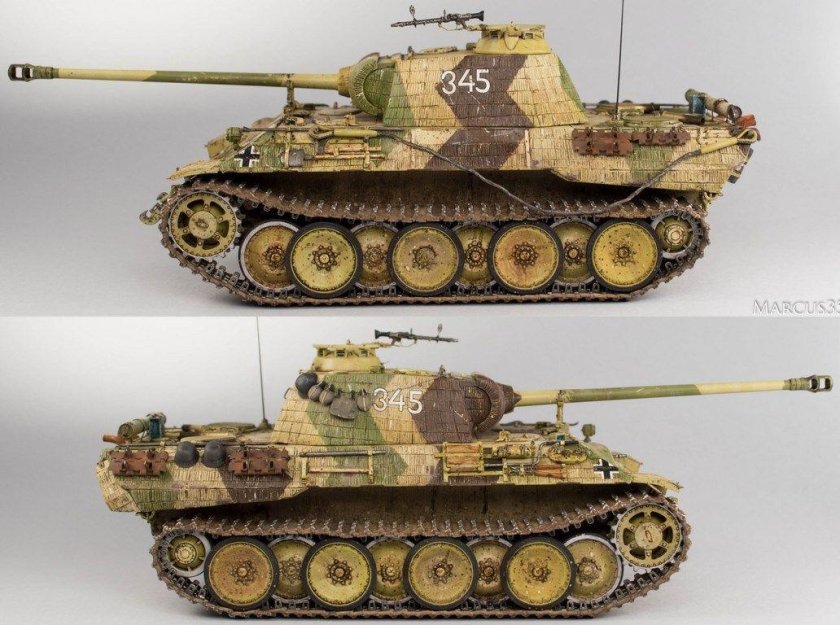 Танк пантера Моделист