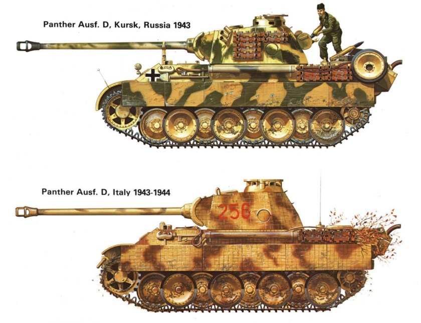 Танк пантера окраска и камуфляж