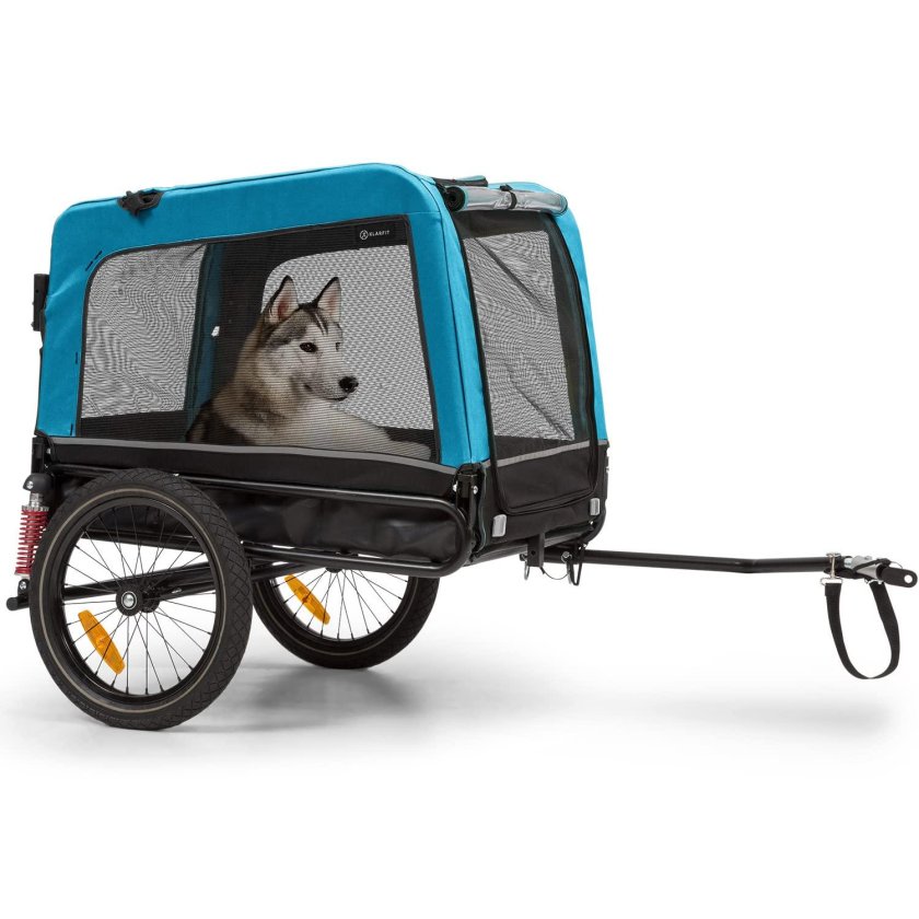 Прицеп для велосипеда собаки