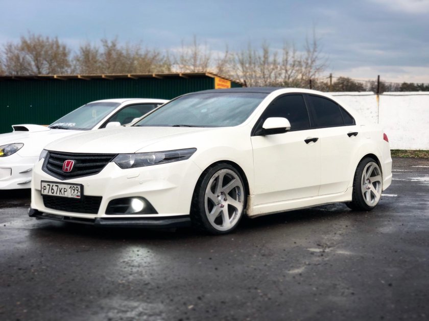 Honda Accord 2008 белая