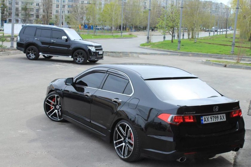 Honda Accord 8 Type s черный