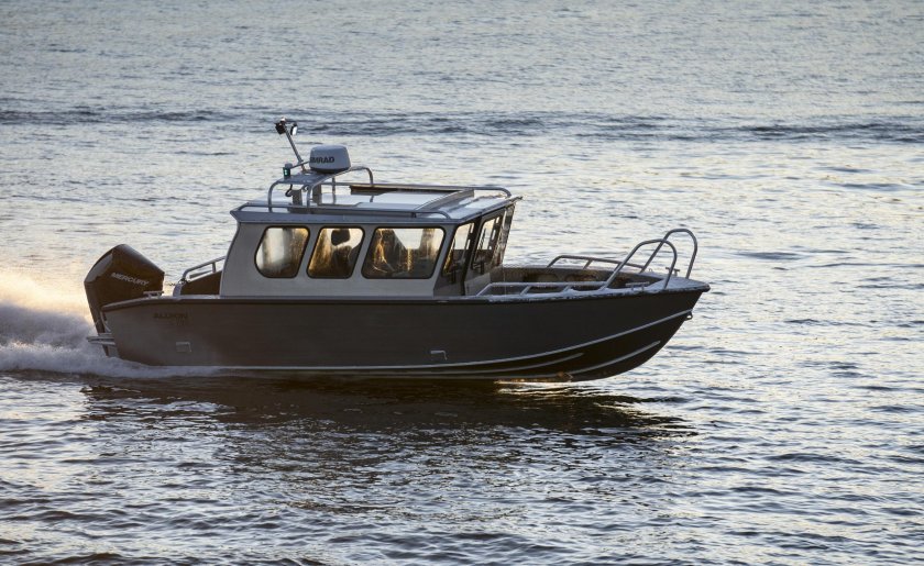 Катер алюминиевый