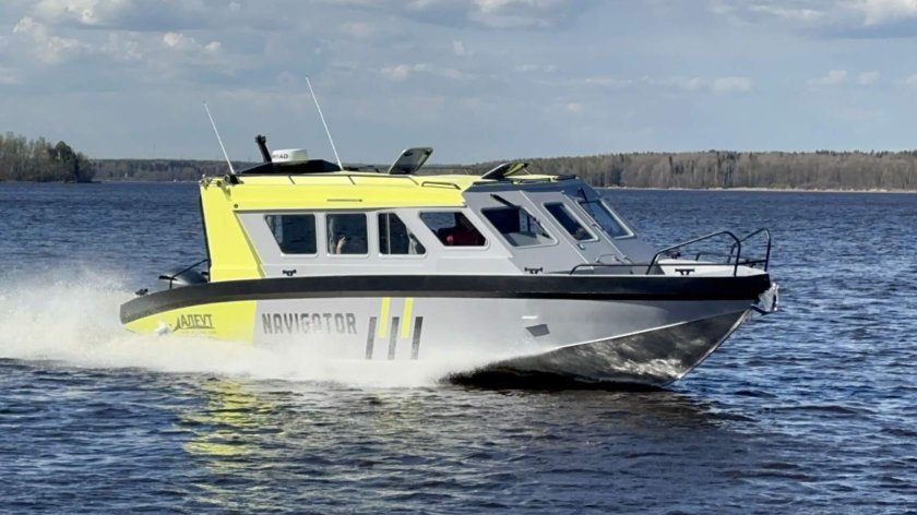 Катер алюминиевый