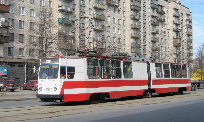 Трамвай 36 санкт-петербург