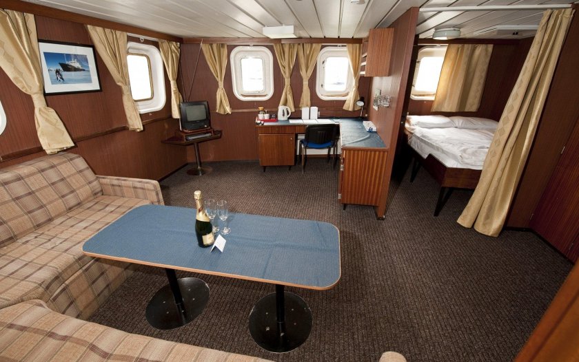 Каюты капитана на Петре Великом