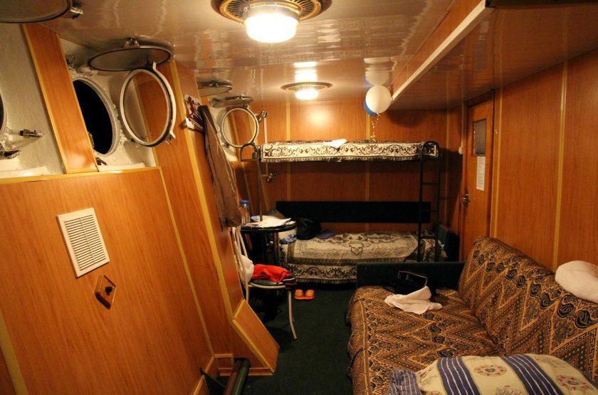 Теплоход Никулин каюты