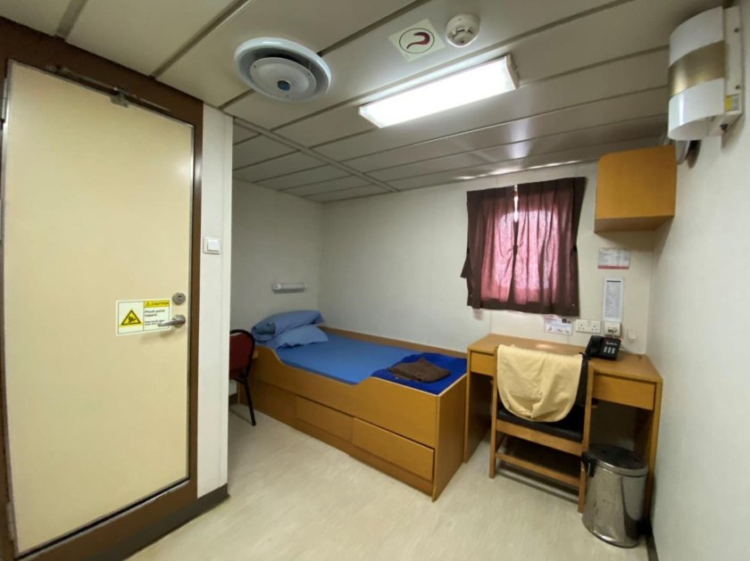 Каюта контейнеровоза